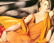 Woman in Yellow - 塔梅拉·德·莱姆皮卡